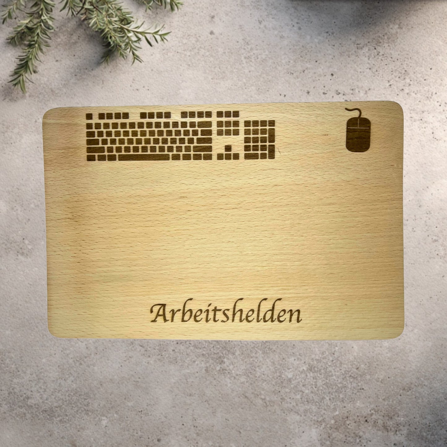 Schneidebrett aus Holz – IT-Design (personalisierbar)
