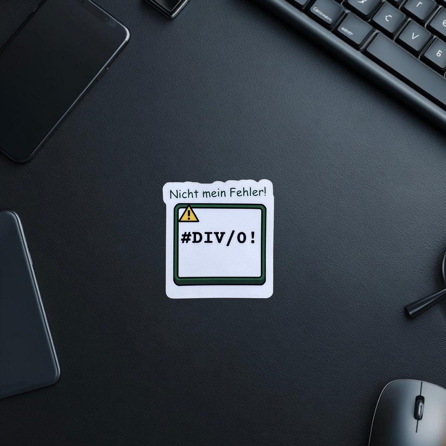 Sticker "Nicht mein Fehler" - Büro