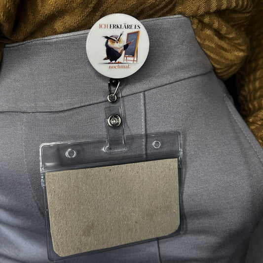 Ausweishalter Starterpack – inkl. wechselbarem Design "Nochmal"