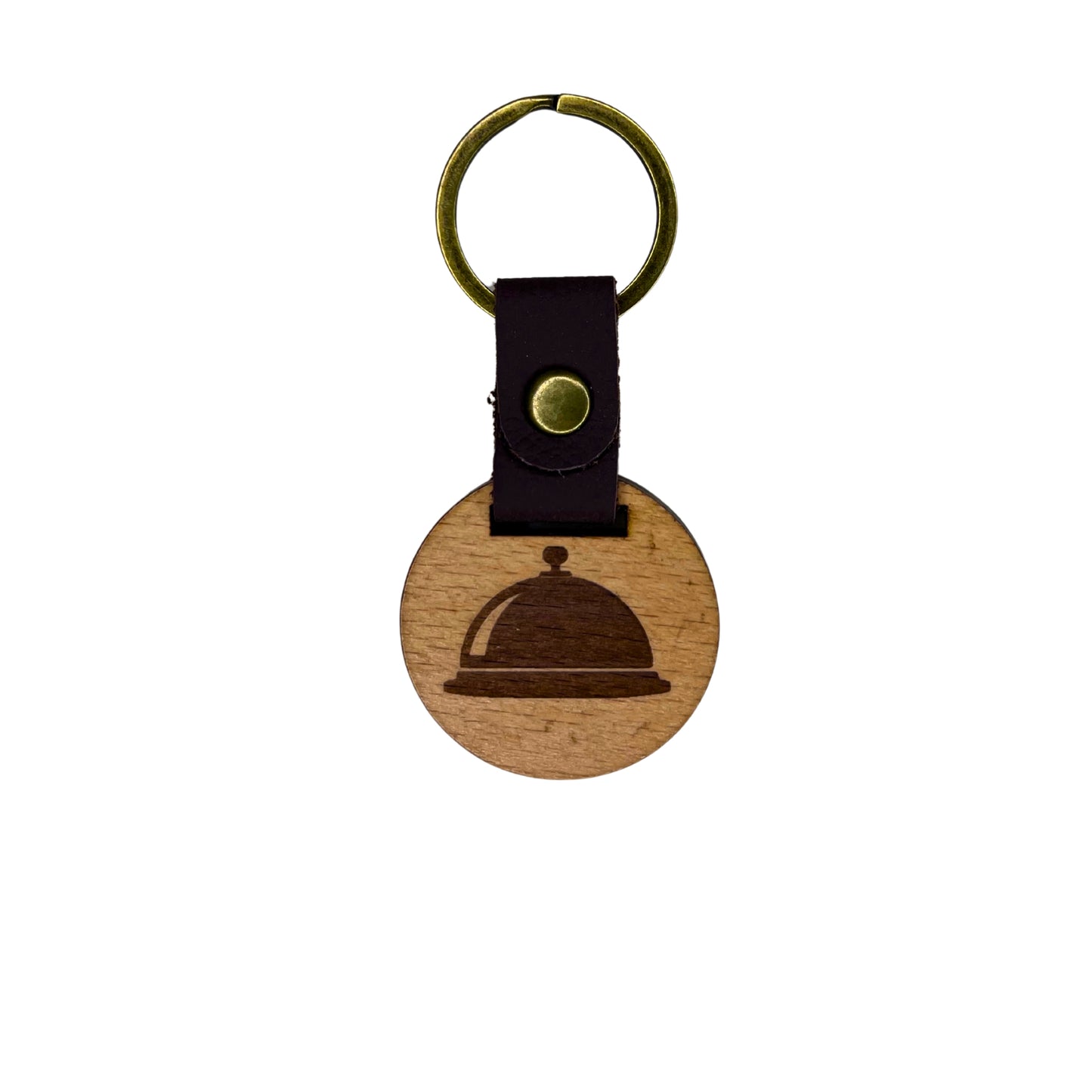 Schlüsselanhänger aus Holz – "Klingel"