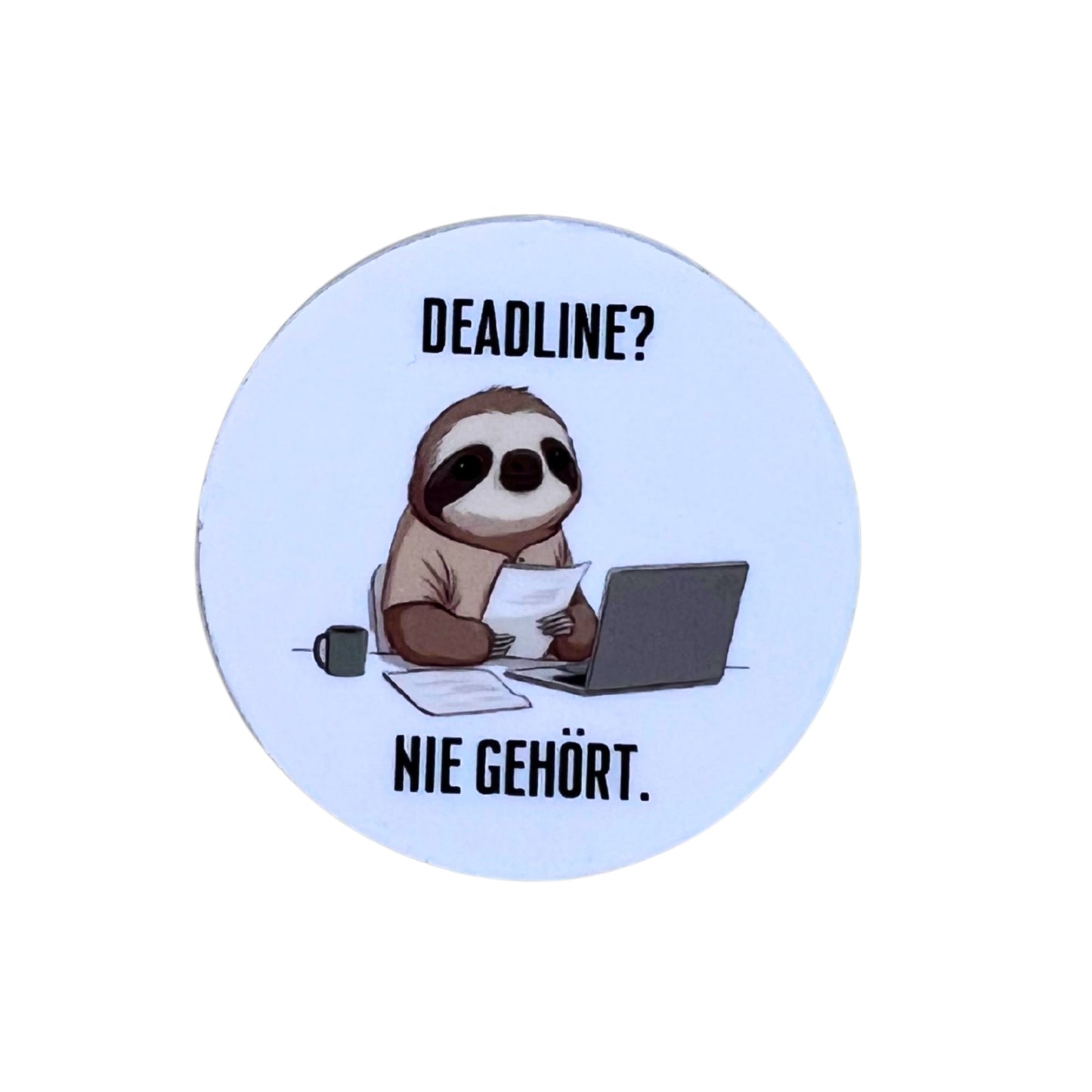 Magnetdesign "Deadline" - passend für Ausweishalter