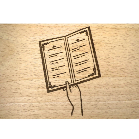 Abschiedsgeschenk Gastro – Holztafel (personalisierbar)