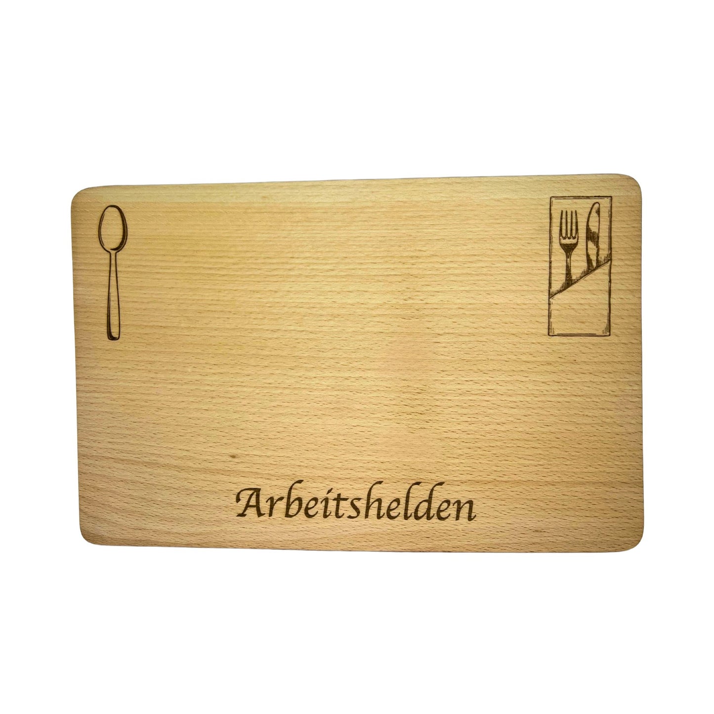 Schneidebrett aus Holz – Gastro-Design (personalisierbar)