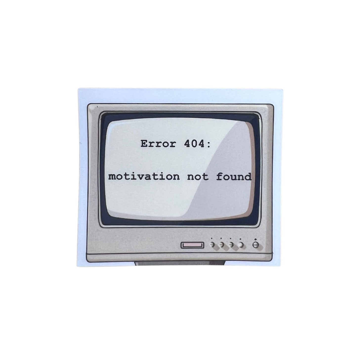 Sticker "Error 404" - IT