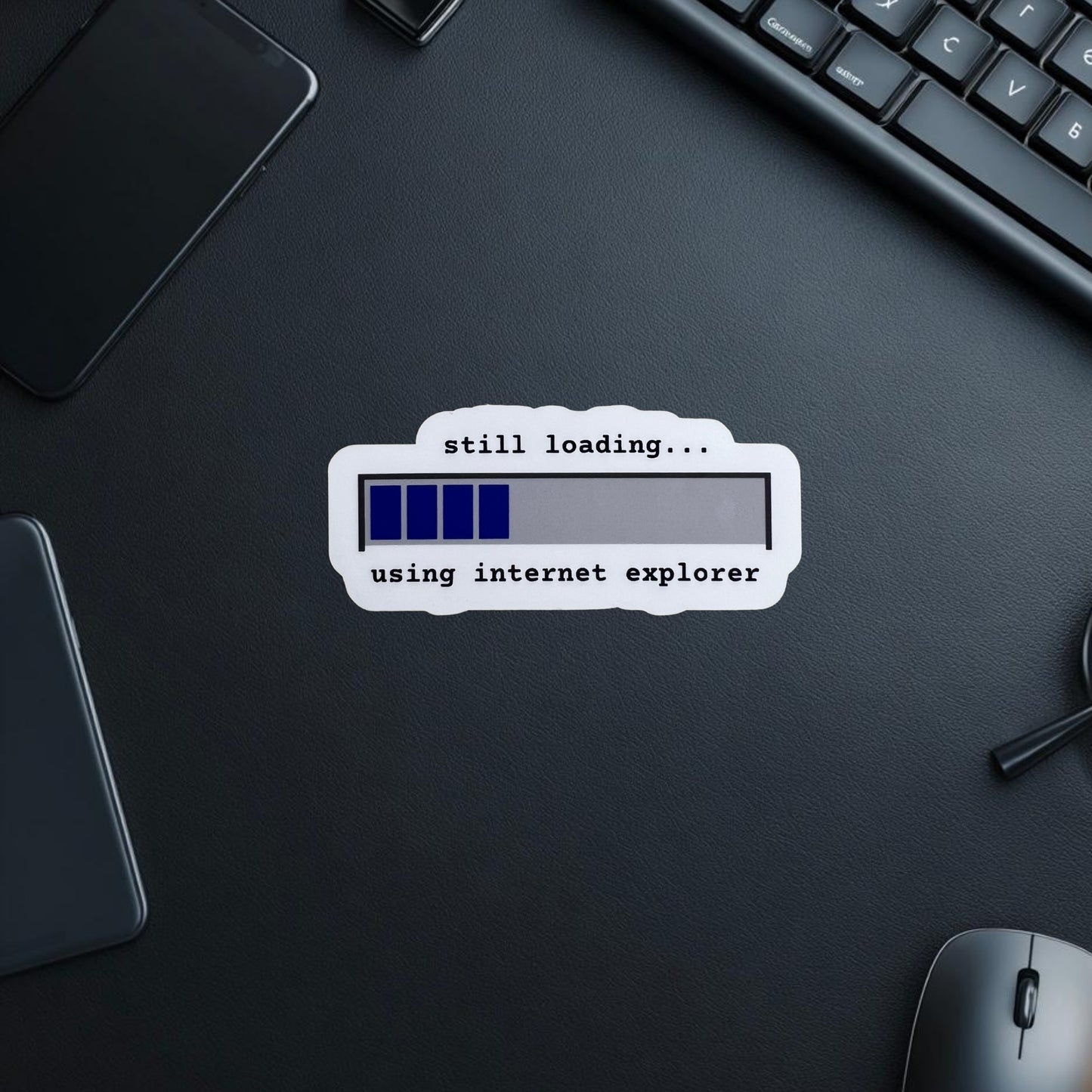 Sticker "still loading..." - IT