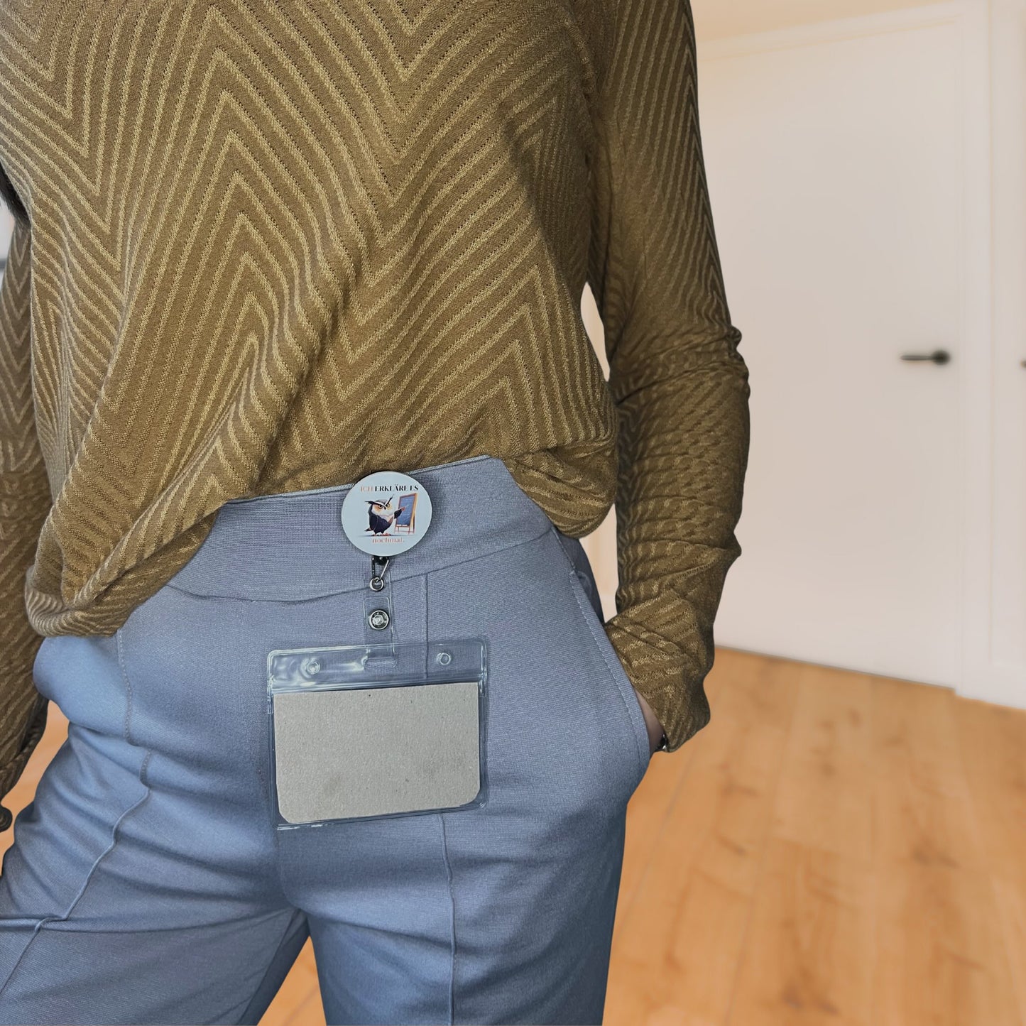 Ausweishalter Starterpack – inkl. wechselbarem Design "Nochmal"