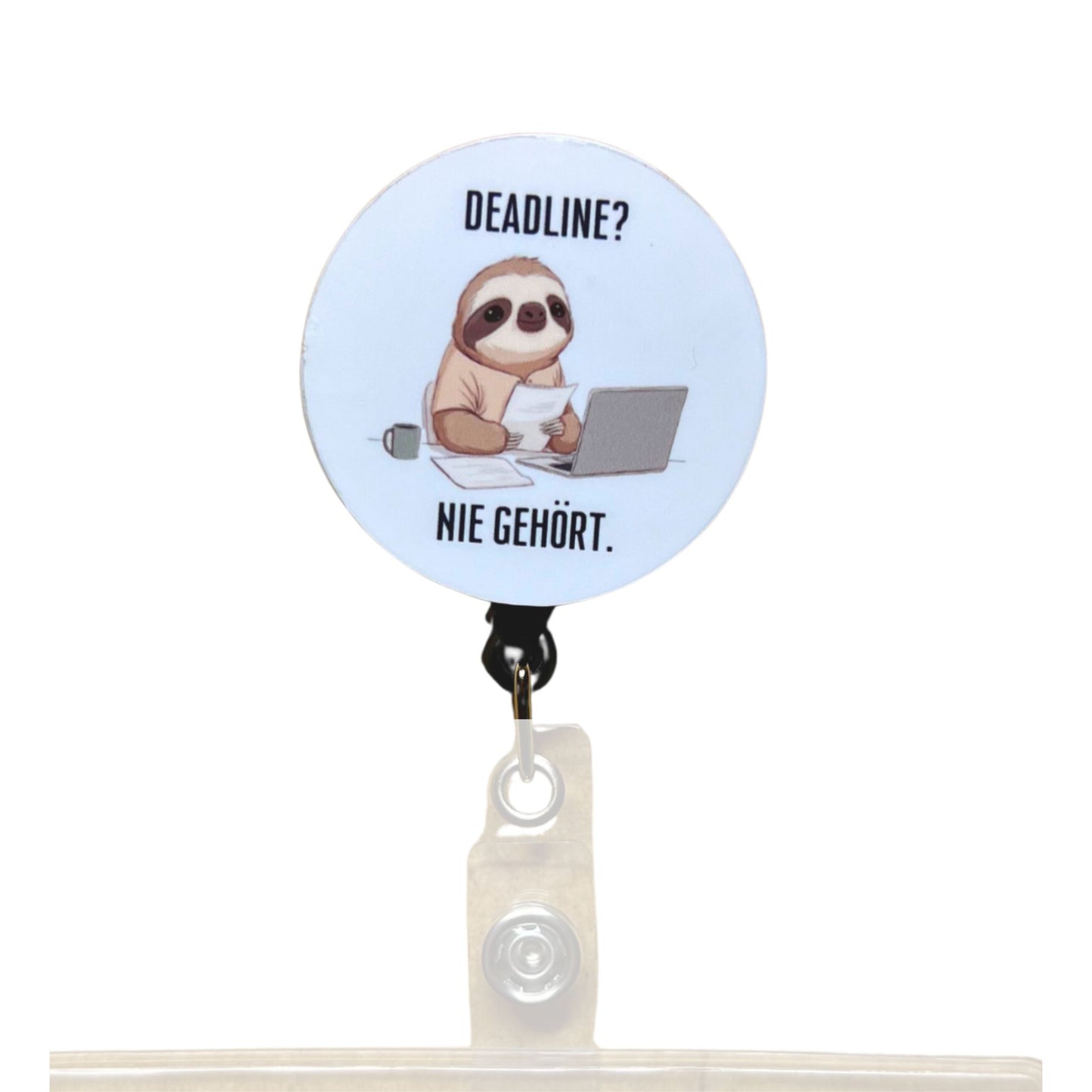 Ausweishalter Starterpack – inkl. wechselbarem Design "Deadline"