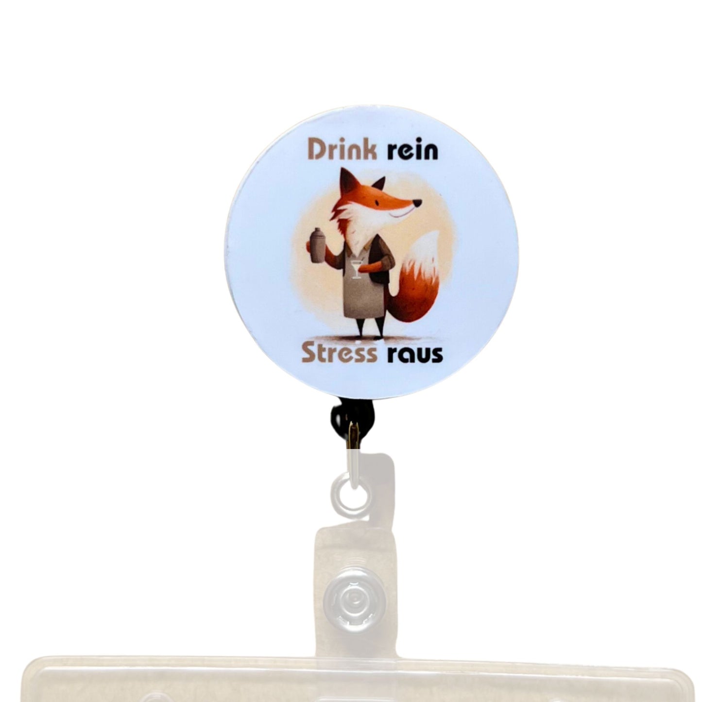 Ausweishalter Starterpack – inkl. wechselbarem Design "Drink rein"