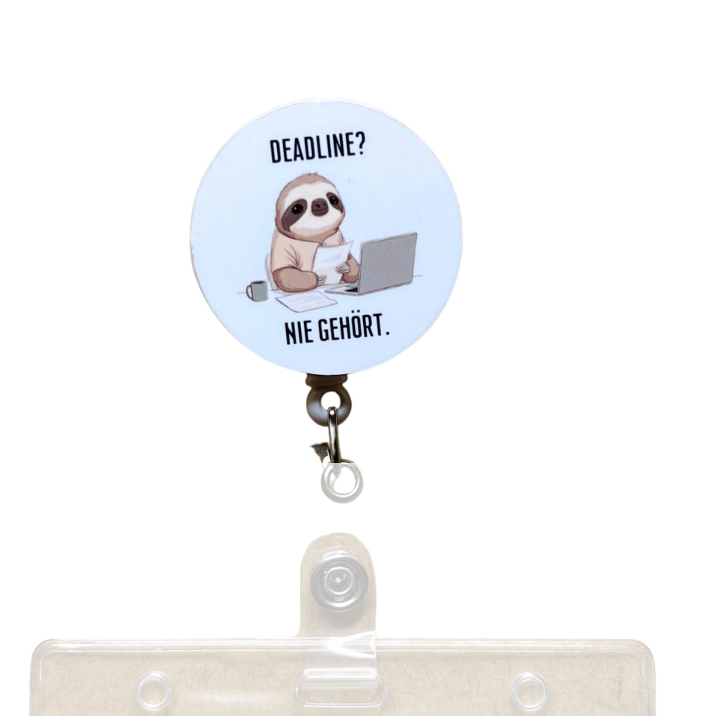 Ausweishalter Starterpack – inkl. wechselbarem Design "Deadline"