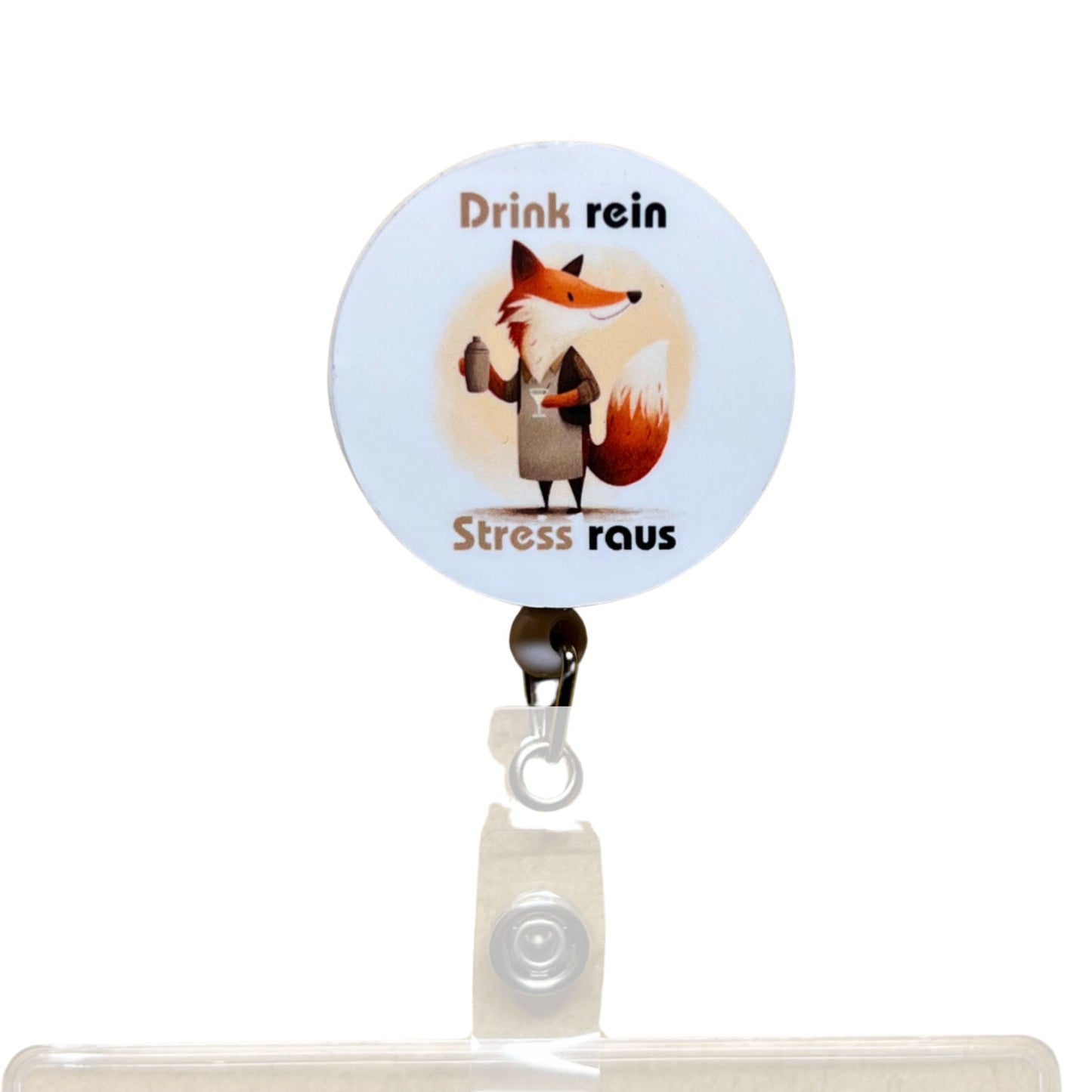 Ausweishalter Starterpack – inkl. wechselbarem Design "Drink rein"