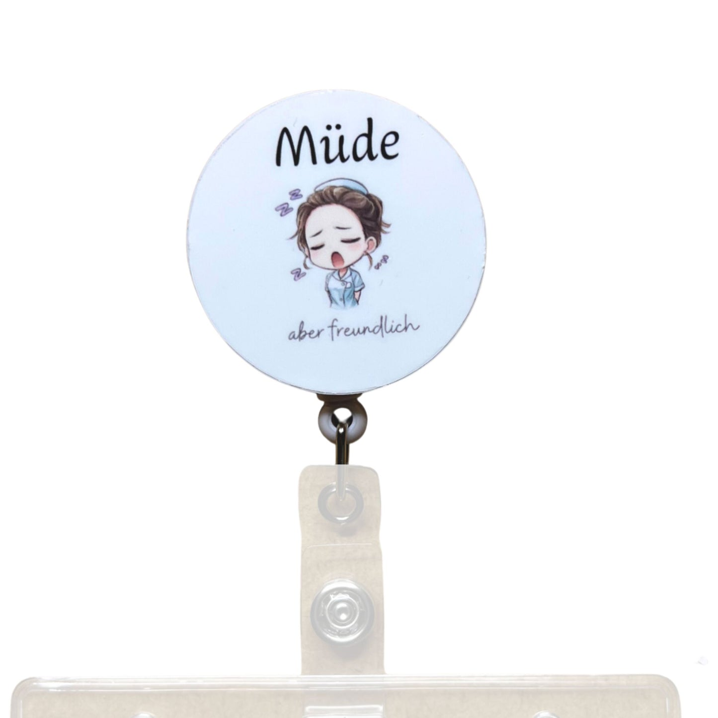 Ausweishalter Starterpack – inkl. wechselbarem Design "Müde"