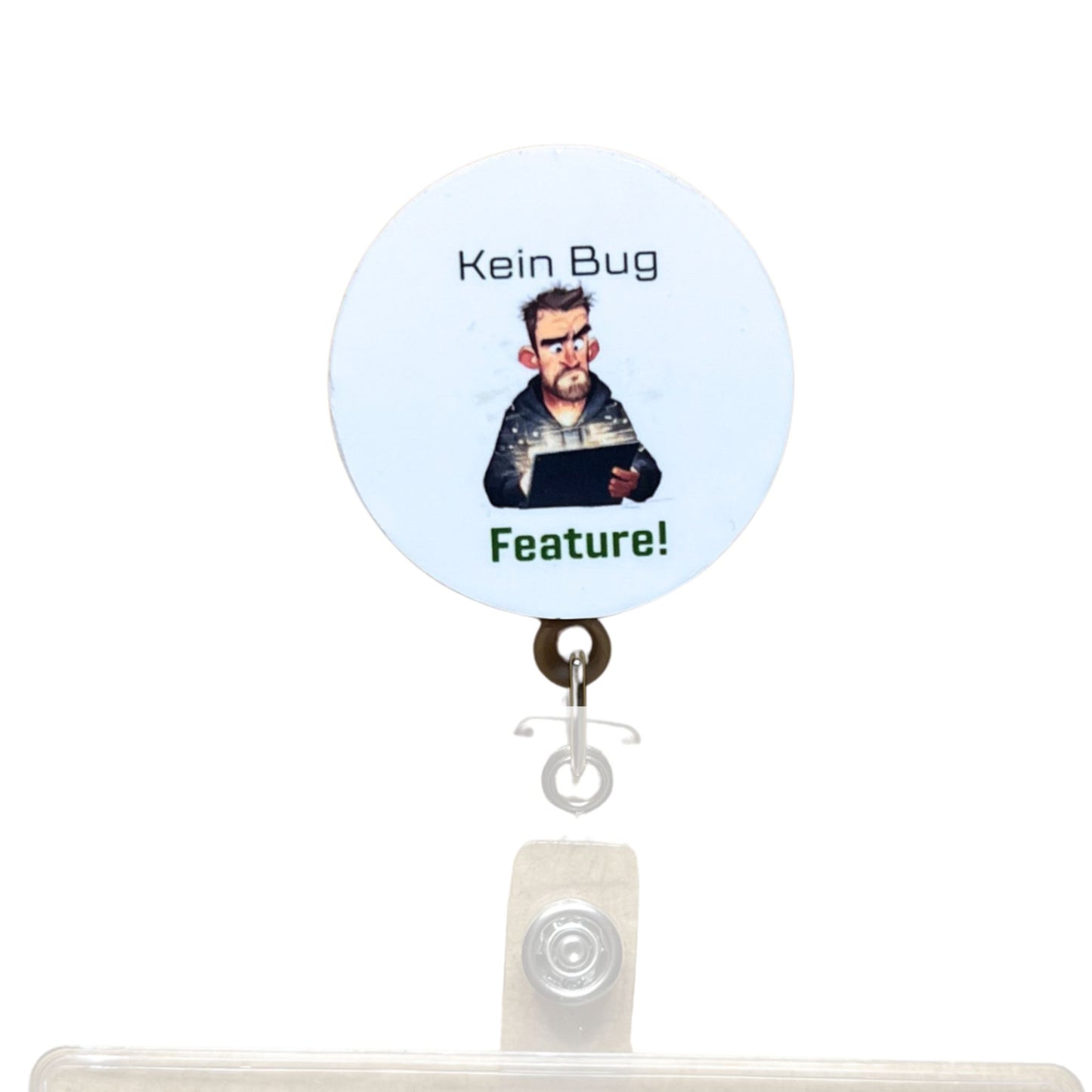 Ausweishalter Starterpack – inkl. wechselbarem Design "Kein Bug"