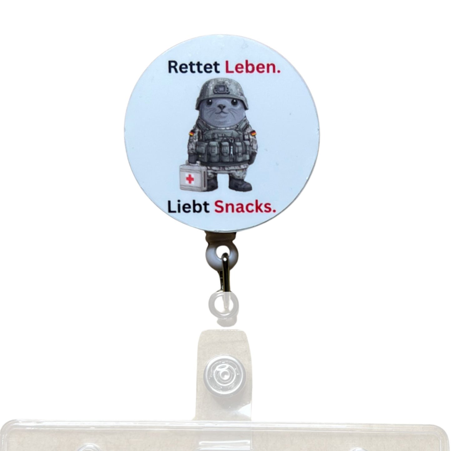 Ausweishalter Starterpack – inkl. wechselbarem Design "Rettet Leben"